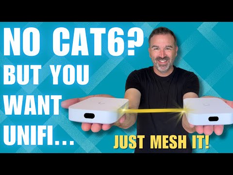 All of the Benefits of Unifi with None of the Cabling!
