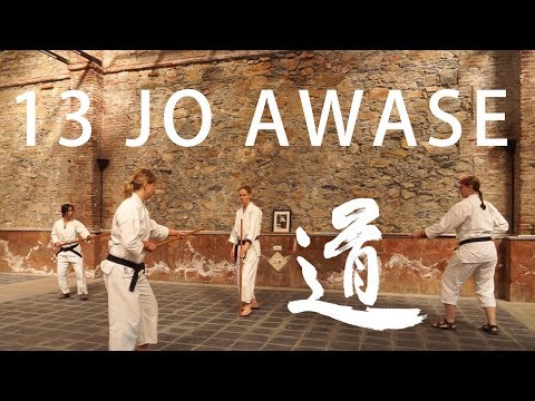 13 JO AWASE - with three attackers - TRADITIONAL AIKIDO EUROPE