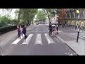 Angry Pedestrian Blocks Cyclist As He Races Through Zebra Crossing