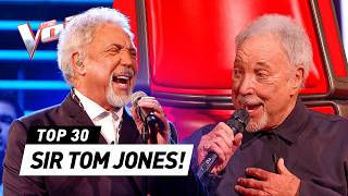 Best Moments and Performances of Sir TOM JONES on The Voice!