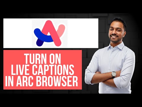 Arc Browser Caption
