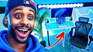 Surprising Sharky with his Dream Setup!