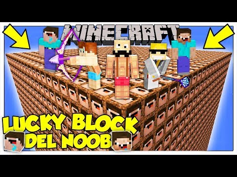 LA SFIDA DEI LUCKY BLOCK GIGANTI DEL NOOB! - Minecraft ITA