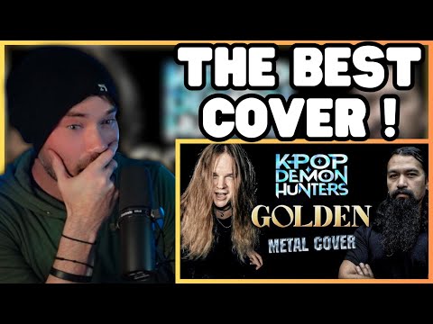 Metal Vocalist Reacts - Tommy Johansson - HUNTR/X - "Golden” METAL COVER feat. Jocke Wallgren - 황금의