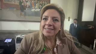 «Me siento muy cómoda en el Partido Nuevos Tiempos» expresa diputada Sandra Jovel