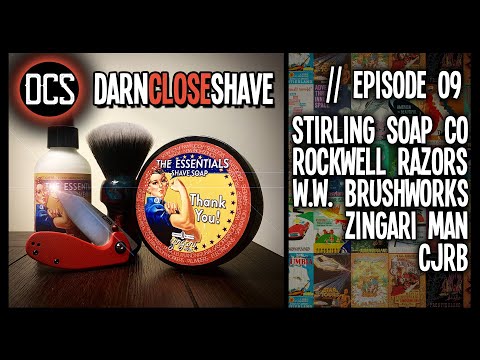 #DarnCloseShave Ep.09: THERE WILL BE BLOOD! ft. ZingariMan The Essentials/ Rockwell 6S/ CJRB Maileah