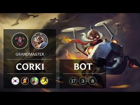 Corki ADC vs Ezreal - KR Grandmaster Patch 9.3