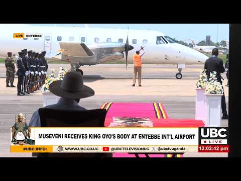 LIVE: PRESIDENT MUSEVENI PAYS FINAL RESPECTS AS KING OYO'S BODY ARRIVES IN UGANDA || 4TH SEPT, 2026