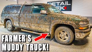 Cleaning a Rich Farmer's Disaster WORK Truck!?