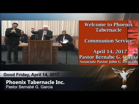 2017-0414 PM Good Friday Communion Service