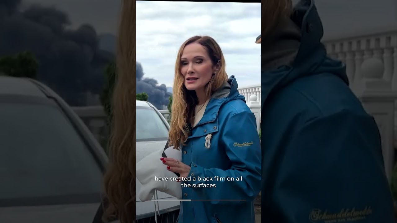 Video | Environmental crisis in Russian city after drone attack on refinery
