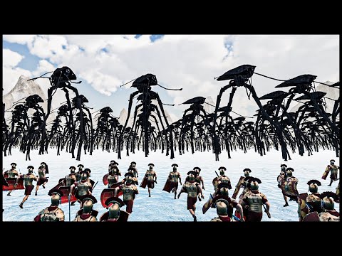 Can 1700 TRIPODS Stop 2 Million Roman Generals - Ultimate Epic Battle Simulator 2