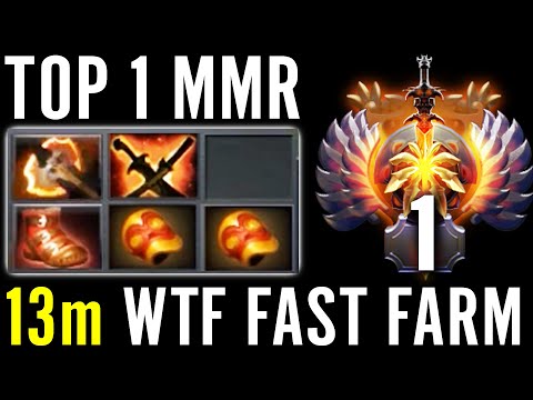 13min WTF Fury + S&Y!!? Top 1 MMR Monet Fastest Farming Pro Carry Guide Alchemist Dota 2 Gameplay
