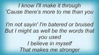 Jessica Andrews - There&#39;s More To Me Than You Lyrics