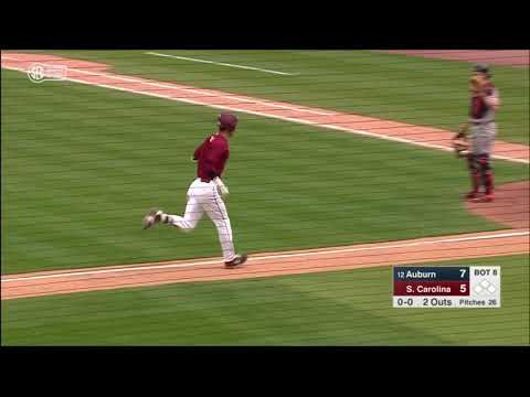 South Carolina’s George Callil HR vs Auburn