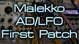 Video thumbnail for Malekko Heavy Industry - AD/LFO *FIRST PATCH* by DivKid
