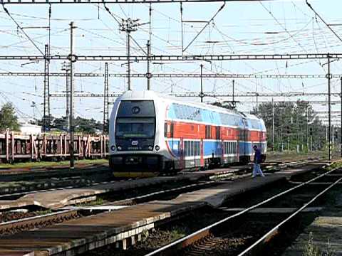 ČD | Linka S2 | 971.034-071.037-471.037 CityElefant | Příjezd | Velký Osek