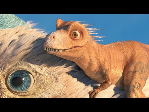 Rexy and the Hungry Birds - Funny Dinosaur Cartoon for Families
