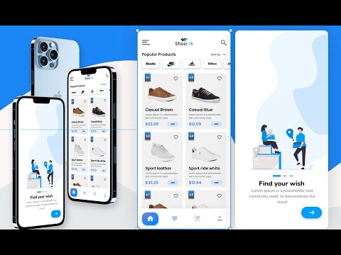 Build Stunning E-Commerce Shoe App UI in Jetpack Compose | Modern Android Design Tutorial