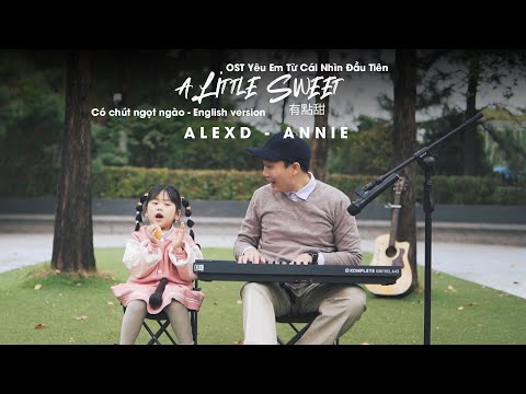 Chìm trong bài hát tiếng Anh cute - Có Chút Ngọt Ngào 有点甜 - Uông Tô Lang English Cover