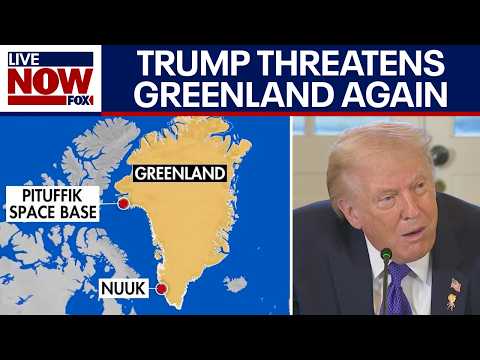 Trump on Greenland: "Whether they like it or not"