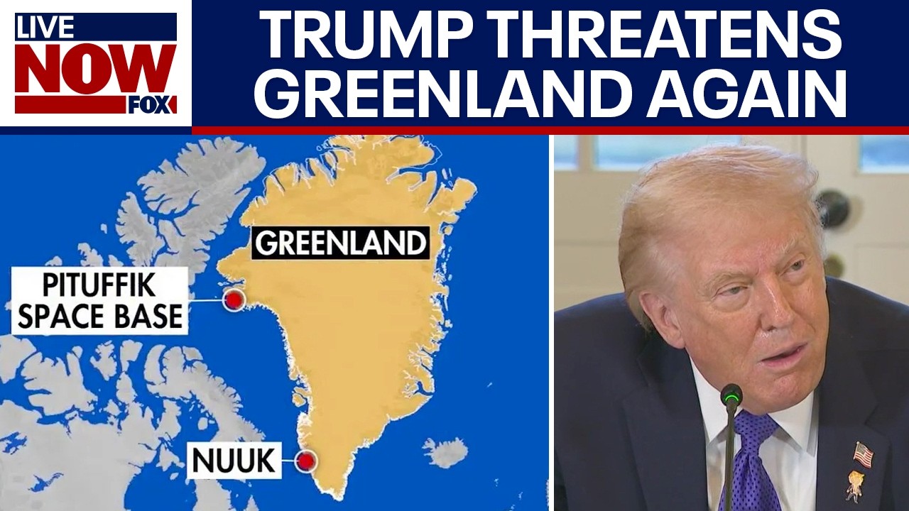 Trump on Greenland: "Whether they like it or not"