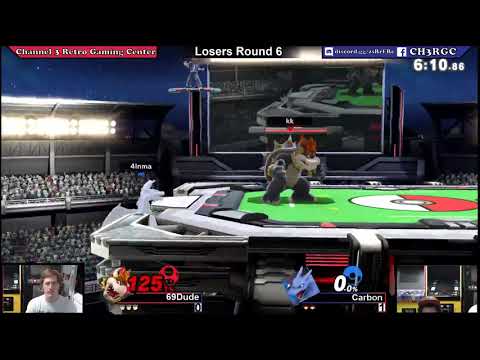 Channel 3 RGC - 69Dude(Bowser) vs. Carbon(Pokemon Trainer) - Losers Round 6 01/28