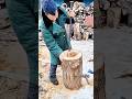 Making log beehives: Natural, insulated, and great for healthy bees and better honey
