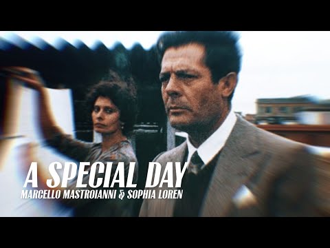 Special Scenes of A Special Day | Marcello Mastroianni & Sophia Loren