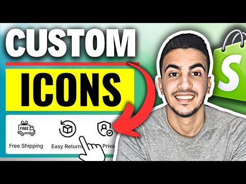 How To Add Custom Icons To Product Page In Shopify