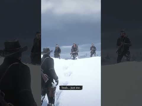 John Marston is the FASTEST gunslinger. || RDR2: American Venom. #shorts