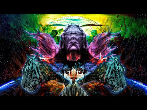 Beautiful Spiritual PSYTRANCE Set Mix 2023 - Transcendental Music Future DMT / Acid Trip Visuals