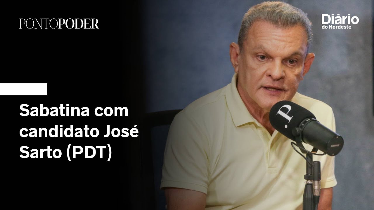 Entrevista com Sarto Nogueira (PDT) | Sabatina PontoPoder Eleições 2024