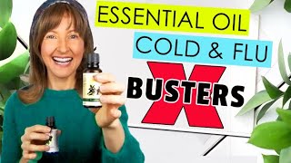 BEST ESSENTIAL OILS FOR COLD AND FLU + How To Use Them
