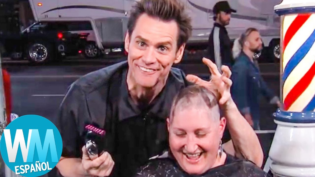¡Top 10 Mejores Momentos de JIM CARREY Fuera del Cine!