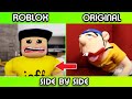 SML Movie vs SML ROBLOX: Jeffy's Funniest Moments! Side by Side
