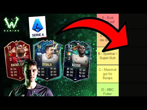 Die BESTEN Serie A TOTS Promo Karten 🤓 Meine TIERLIST 🔥 FIFA 22 Ultimate Team