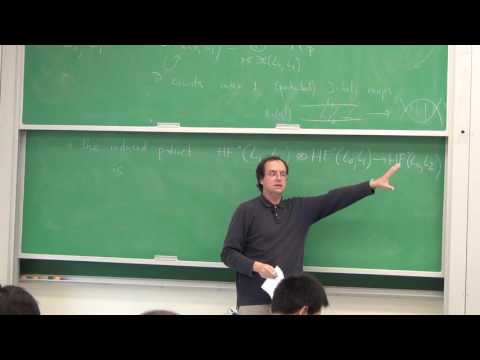 2016 Fall Eilenberg Lectures (D. Auroux) - Lecture 4 - 09-29-2016