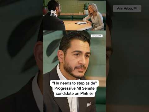 'He needs to step aside': Progressive MI Senate candidate on Platner