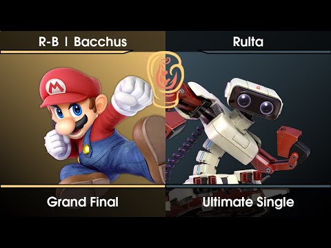 Salamender's Cup #1 Grand Final - R-B | Bacchus (Mario) Vs. Rulta (R.O.B.) SSBU Ultimate Tournament