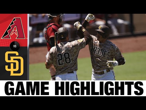 Padres hit six home runs in 9-5 victory | D-Backs-Padres Game Highlights 8/9/20