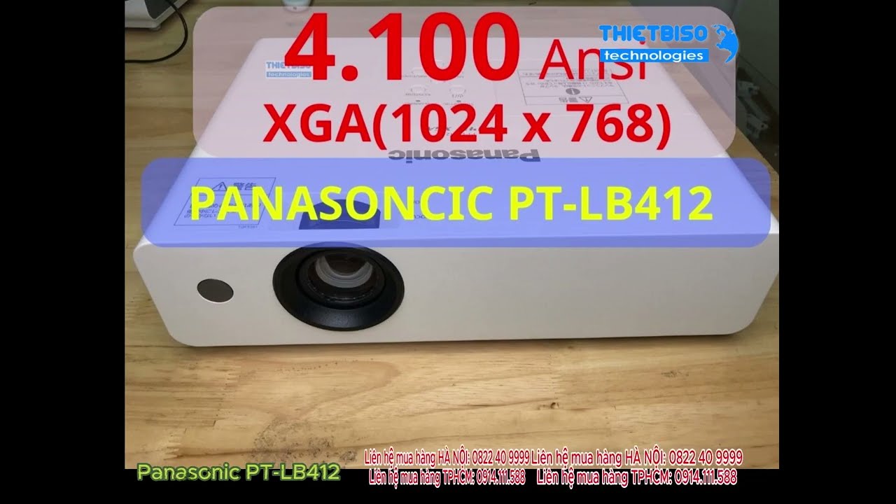 Máy chiếu cũ PANASONIC PT LB-412 (DA5610091)