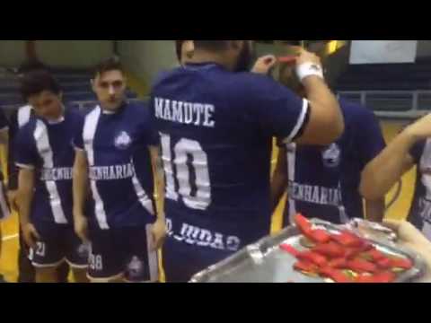 Premiação - Engenharia USJT recebe a prata do I Camp. Masc. de Hand - Interatléticas - 2016