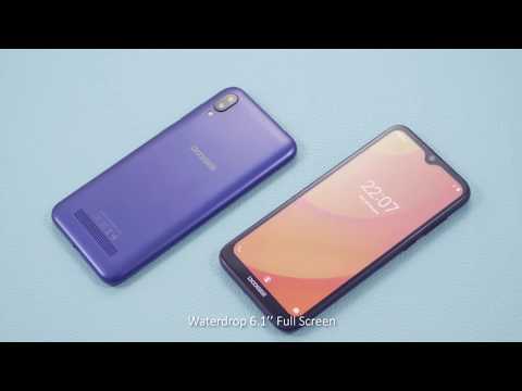 Cheap DOOGEE X90 Cellphone 6.1inch 19:9 Waterdrop LTPS Screen