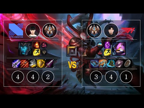 DRX Chovy Kalista vs T1 Canna Kennen Top - KR Patch 10.13