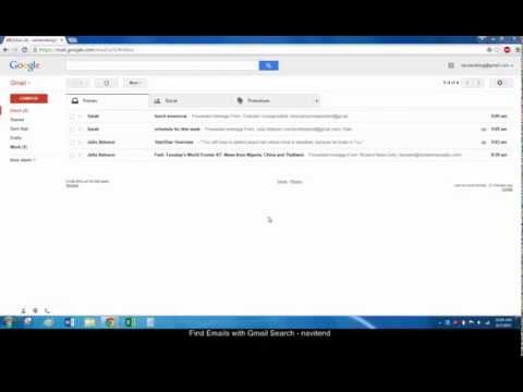 How to Find Emails with Gmail Search