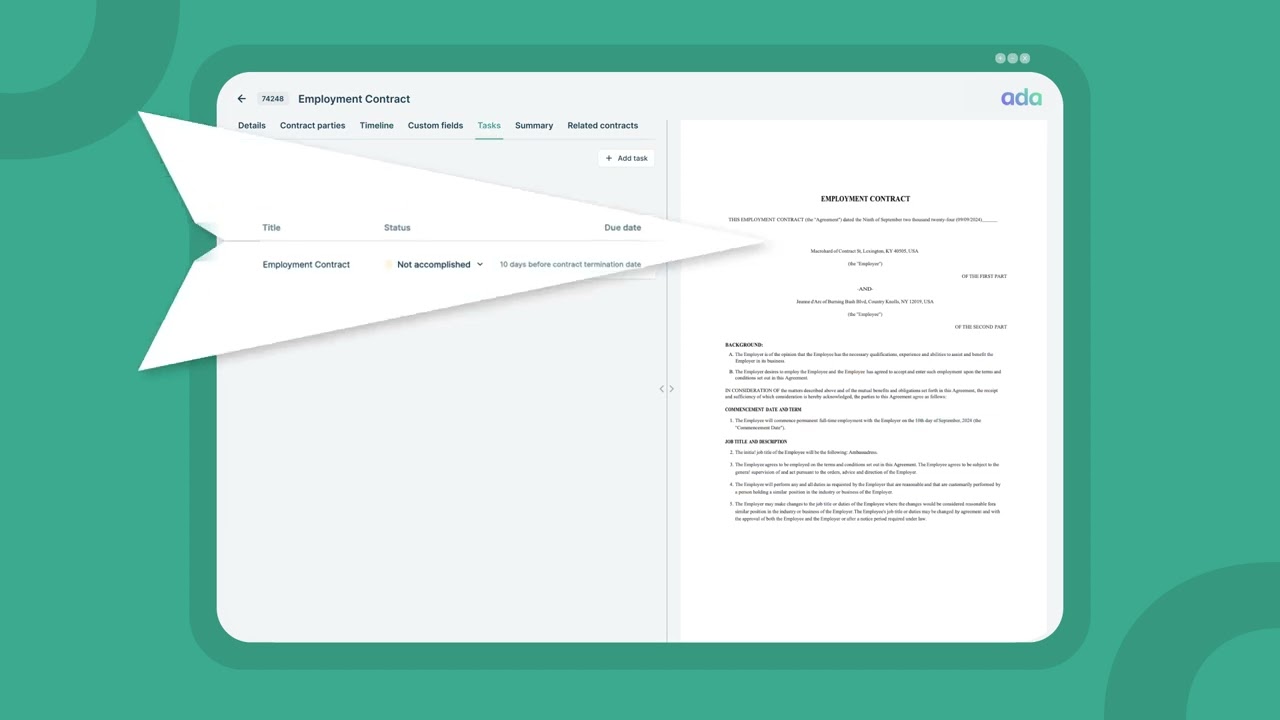 Contractify - Contract Management Software TEASER