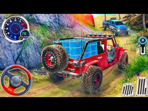 4x4 Offroad Jeep Driving Simulator 3D - Drive SUV 4x4 jeep Offroad Game - Android GamePlay part 12