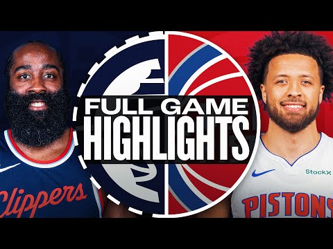 24/25 #NBA 디트로이트 106 vs 97 LA 클리퍼스 #최강티비 하이라이트
