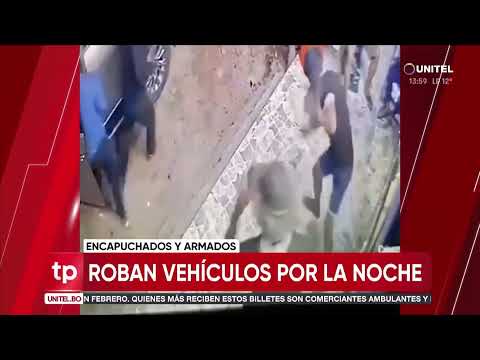 Video: Policía busca a banda armada que roba vehículos en el trópico de Cochabamba